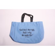 God don't like ugly Tote Bag